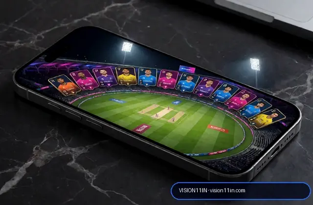 Vision11in (vision11in) fantasy cricket & matchday visual 1